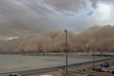 الأرصاد المصرية تحذر: رياح غبارية وعواصف ترابية تضرب البلاد لمدة 72 ساعة!